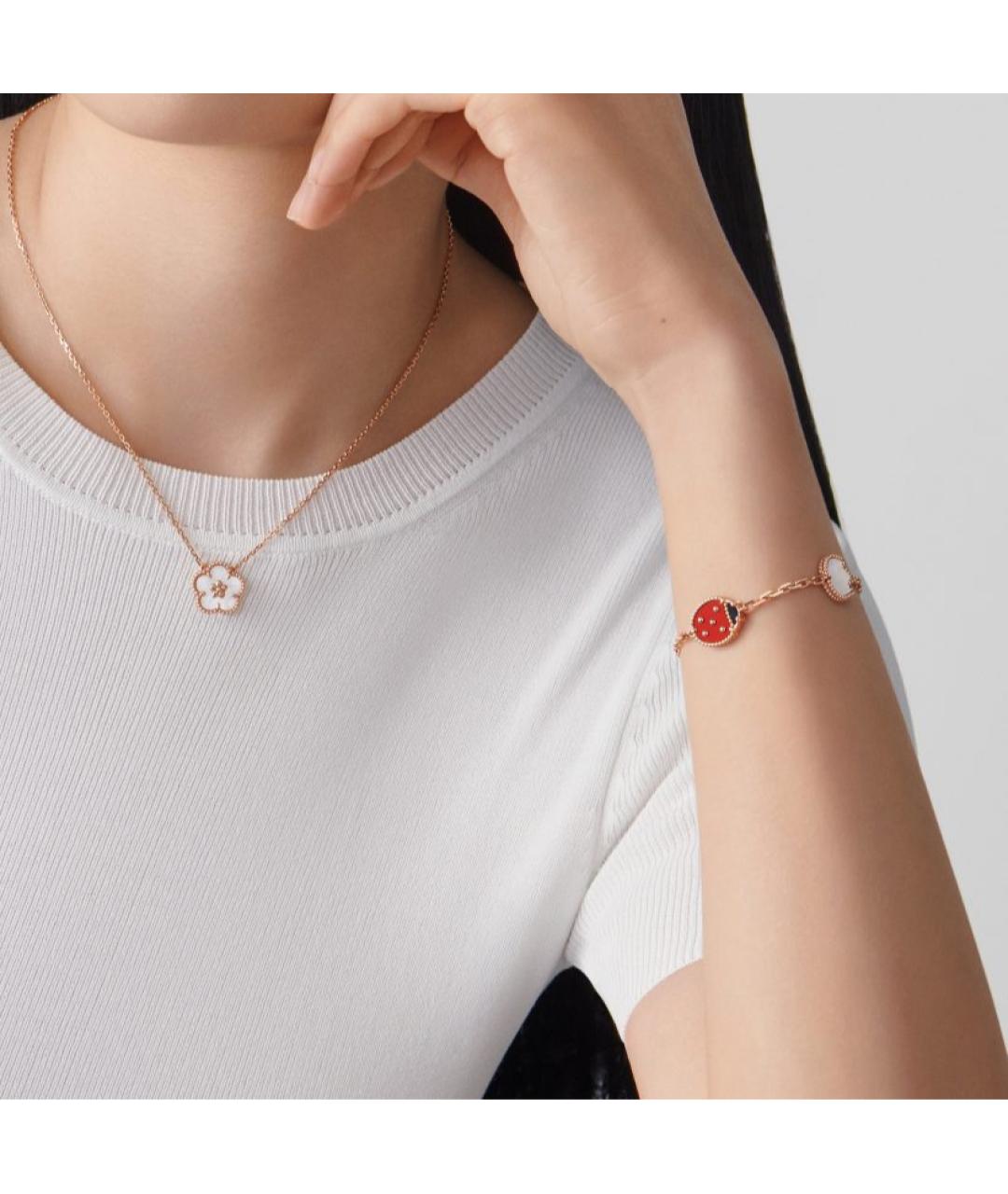 VAN CLEEF & ARPELS Золотой браслет из розового золота, фото 4