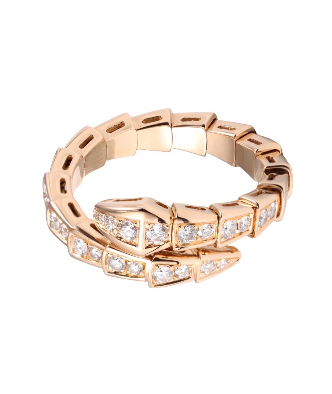 BVLGARI Розовое кольцо из розового золота, фото 1
