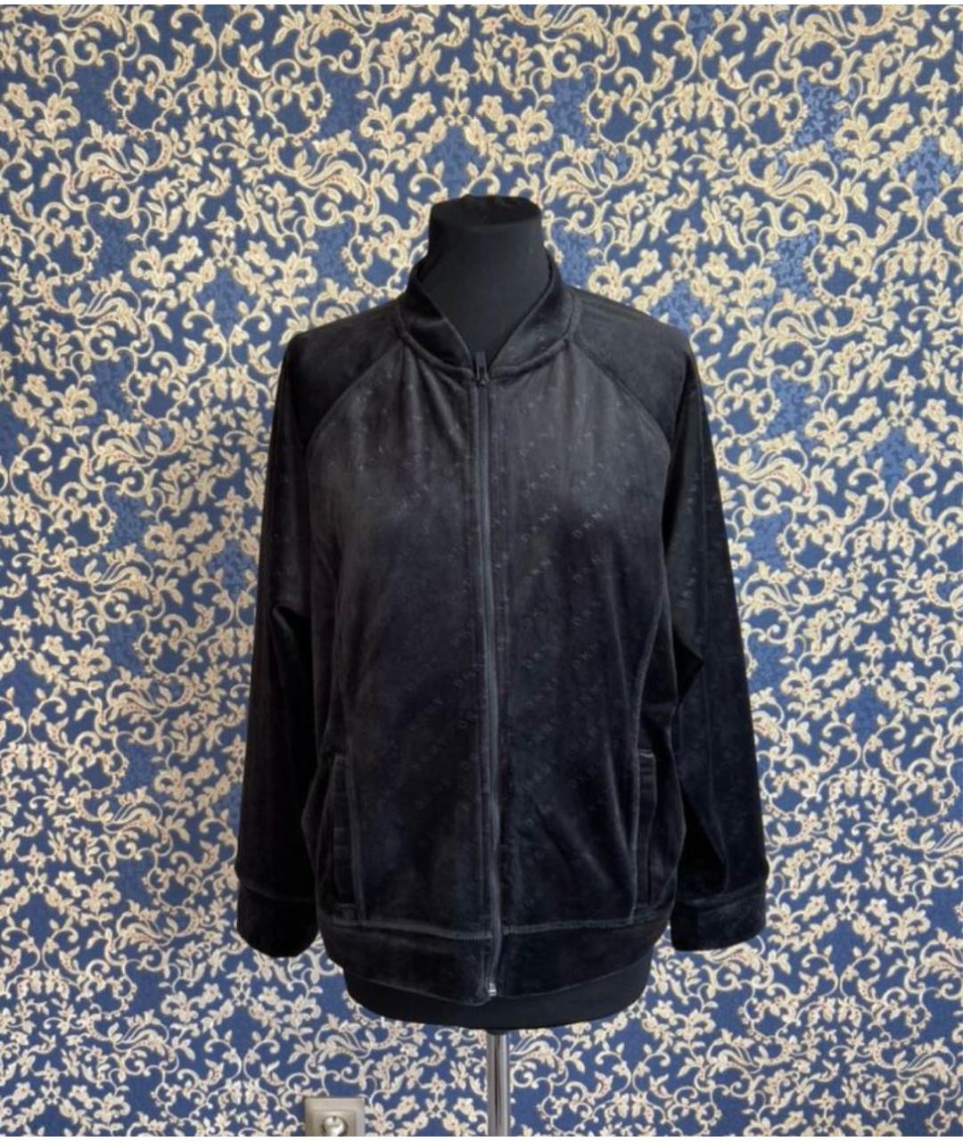 DKNY Черный полиэстеровый кардиган, фото 9