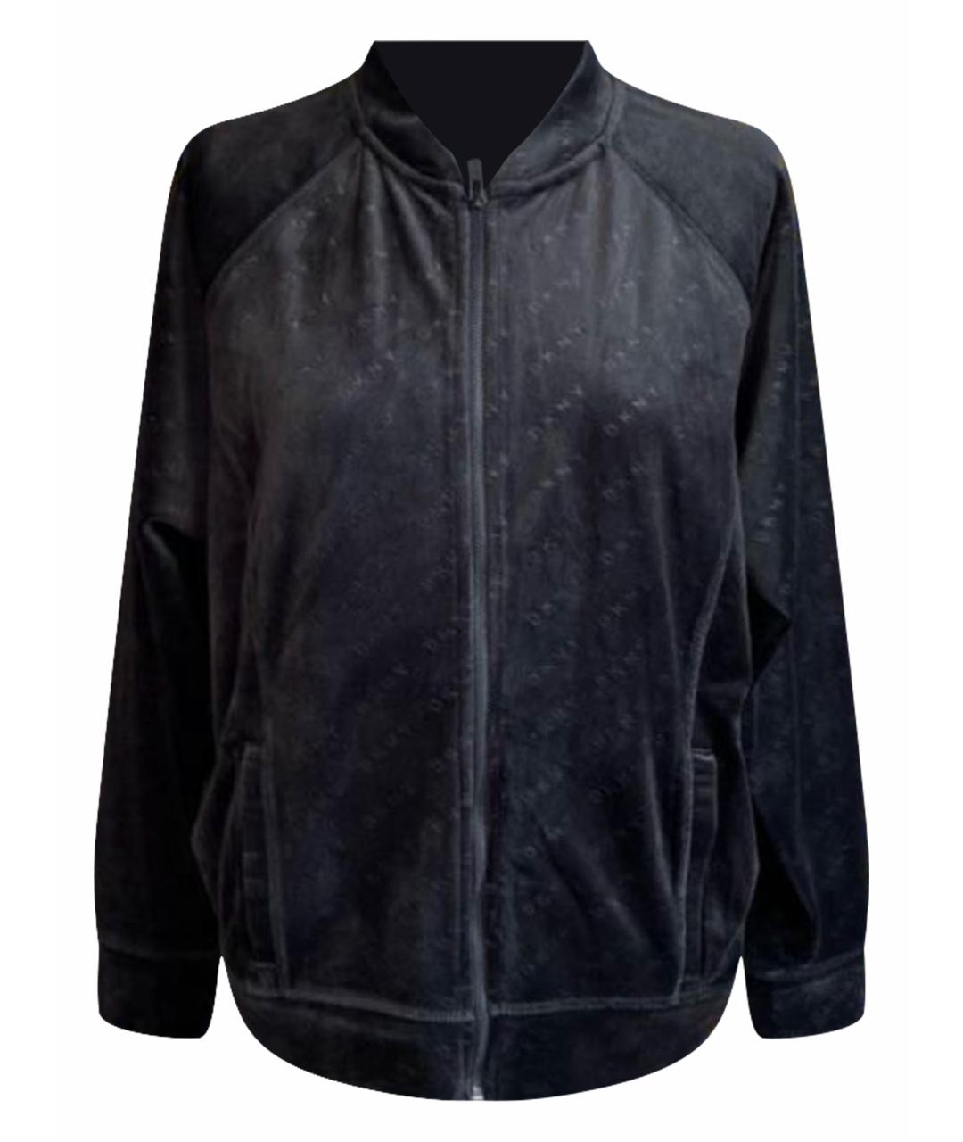 DKNY Черный полиэстеровый кардиган, фото 1