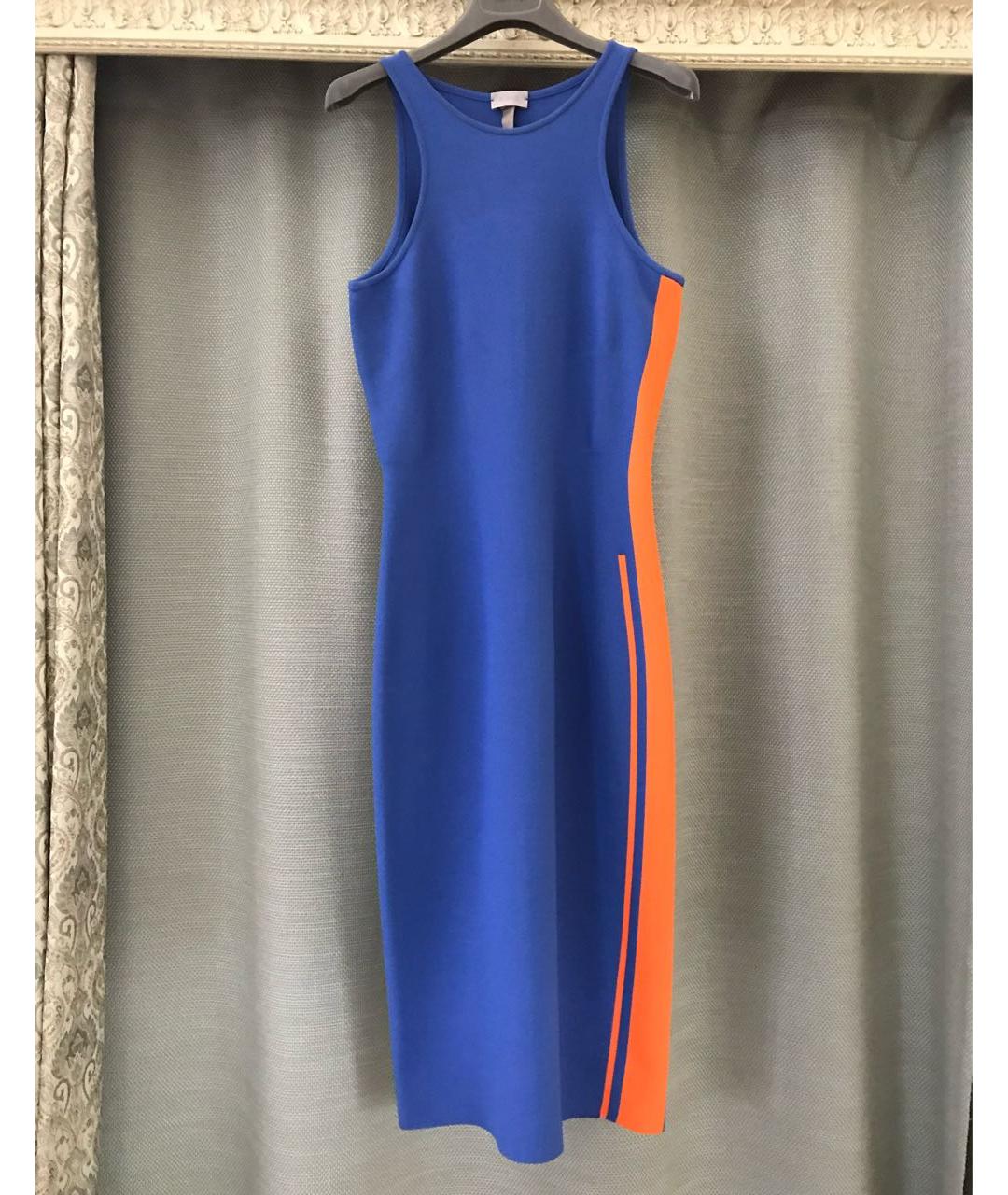 MRZ Синее вискозное повседневное платье, фото 9