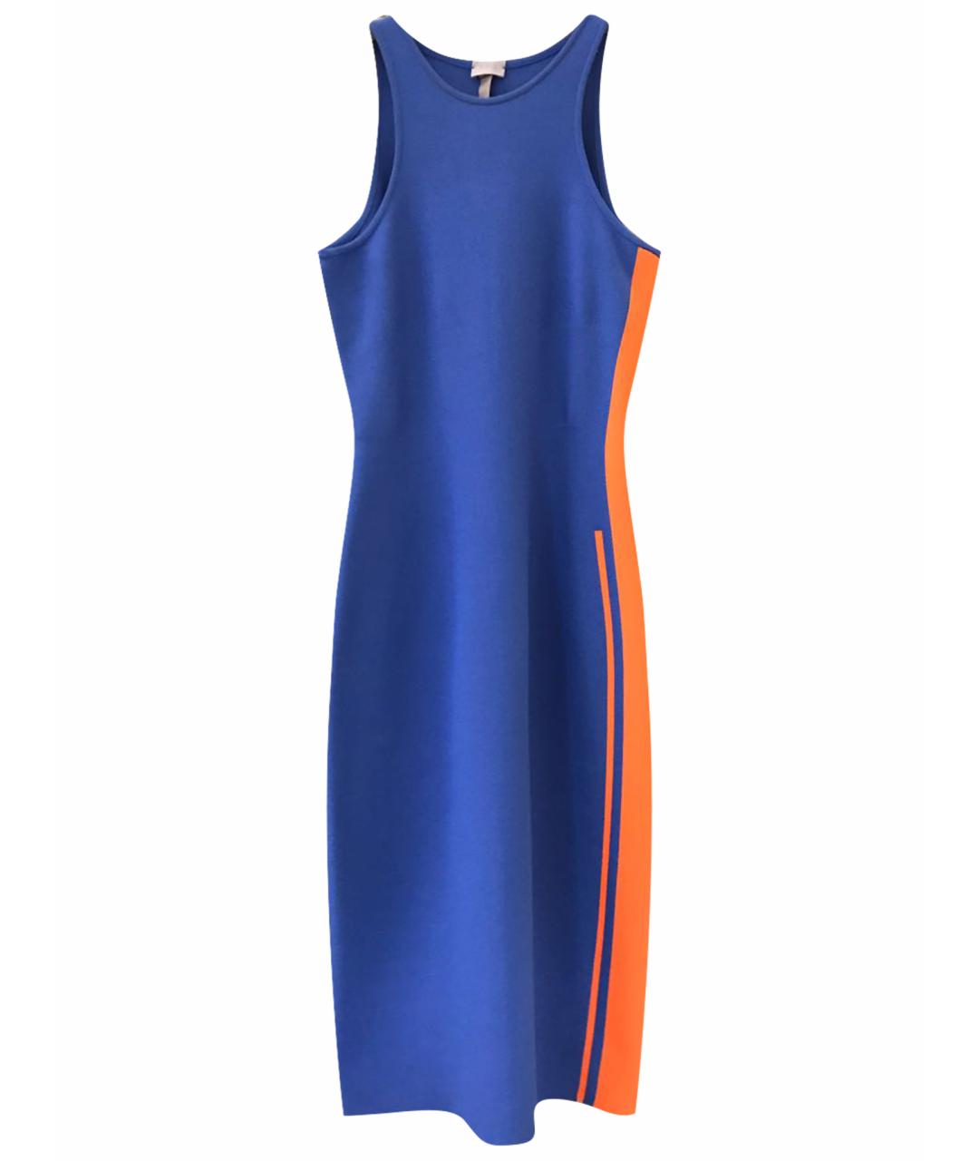 MRZ Синее вискозное повседневное платье, фото 1