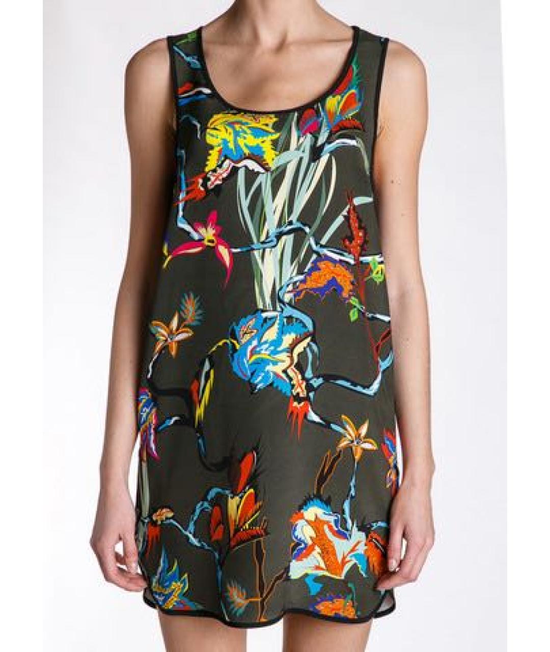 MRZ Мульти шелковое коктейльное платье, фото 3