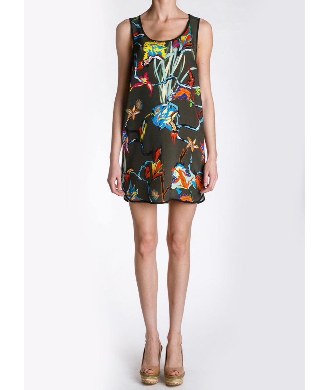 MRZ Мульти шелковое коктейльное платье, фото 2