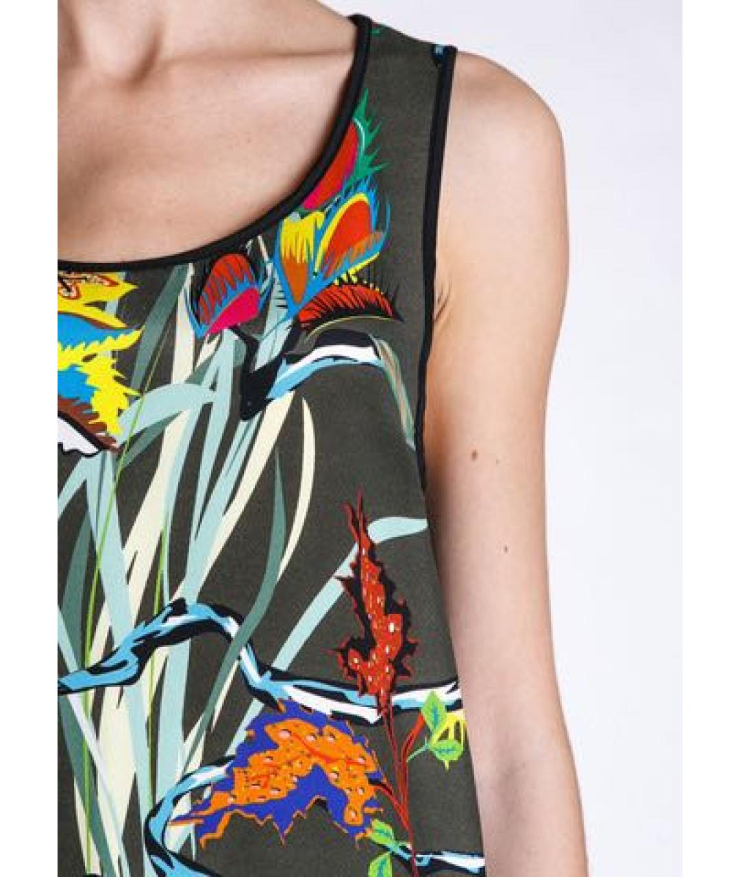 MRZ Мульти шелковое коктейльное платье, фото 5