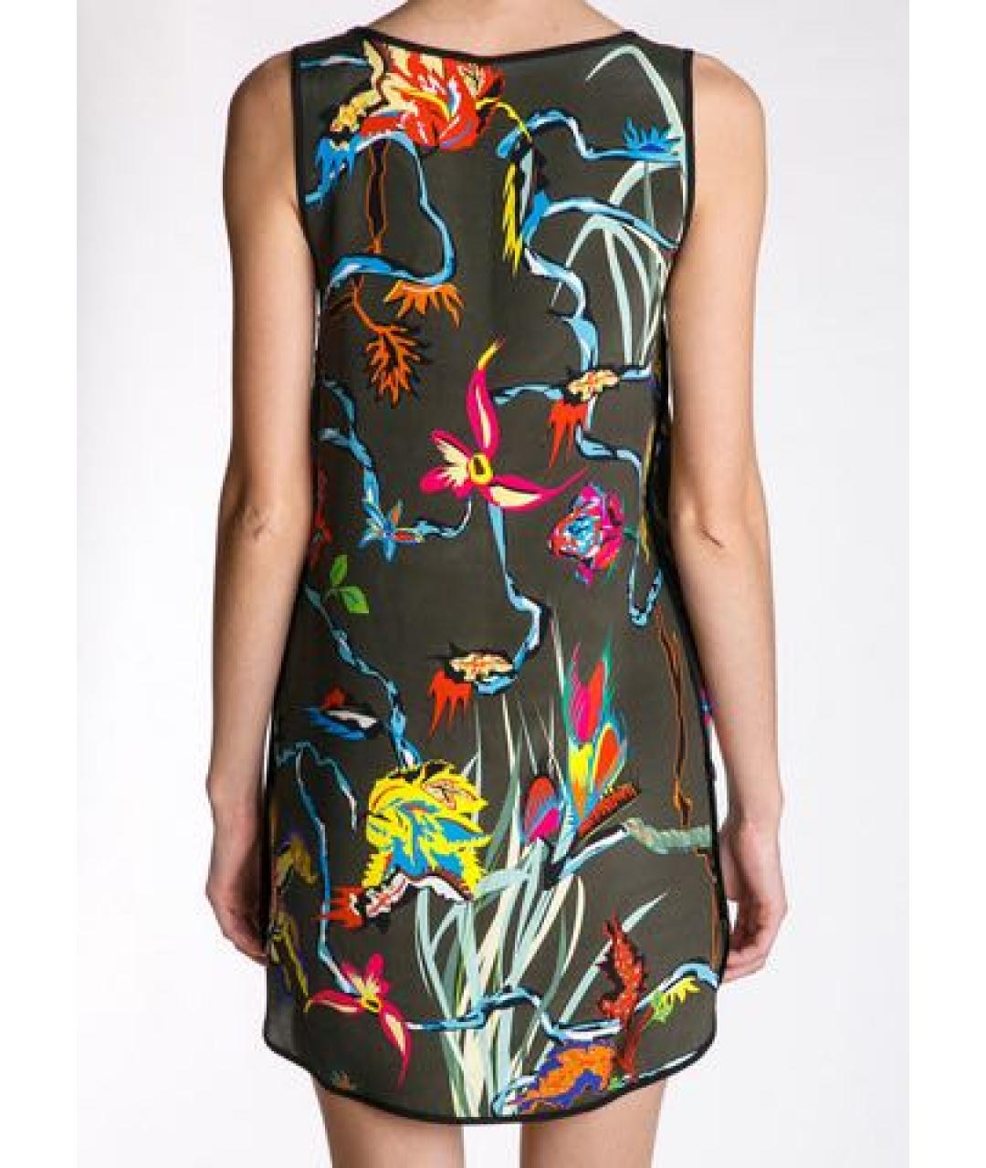 MRZ Мульти шелковое коктейльное платье, фото 4