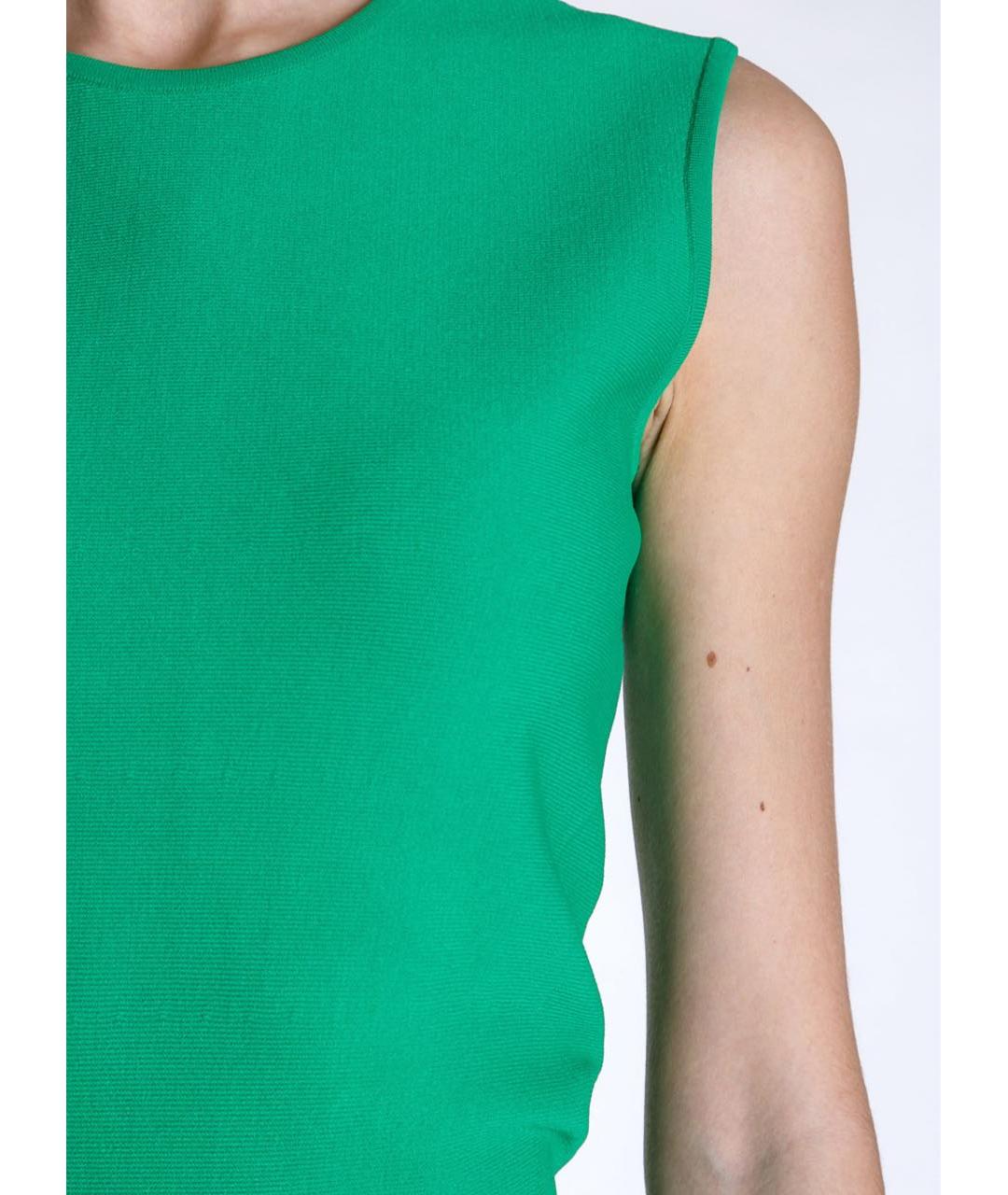 MRZ Зеленые вискозное коктейльное платье, фото 5