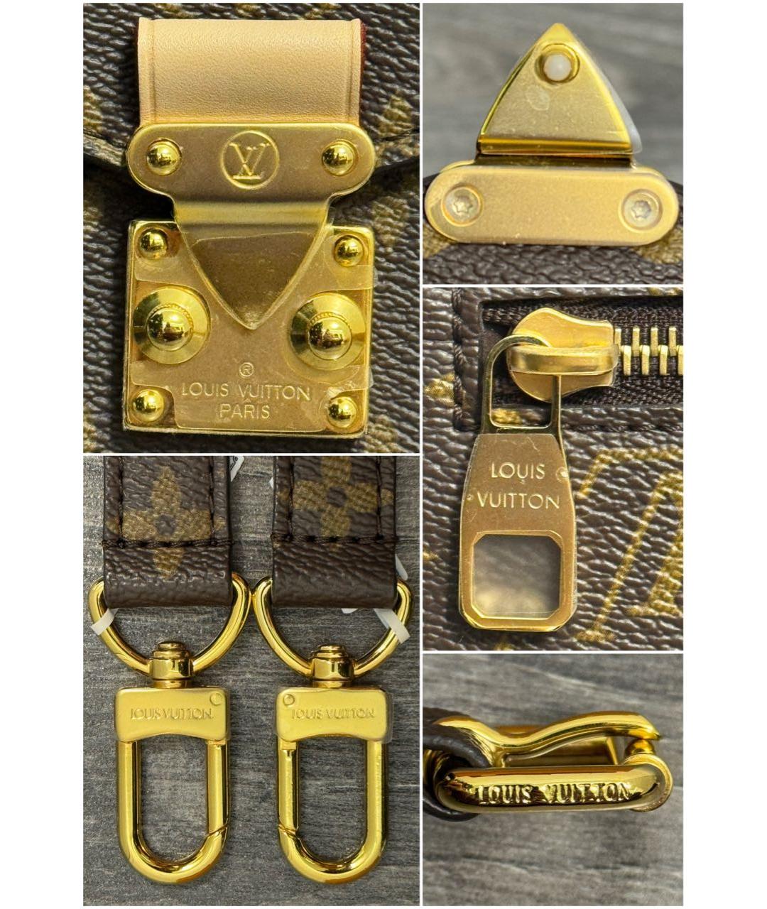 LOUIS VUITTON Коричневая сумка через плечо, фото 6