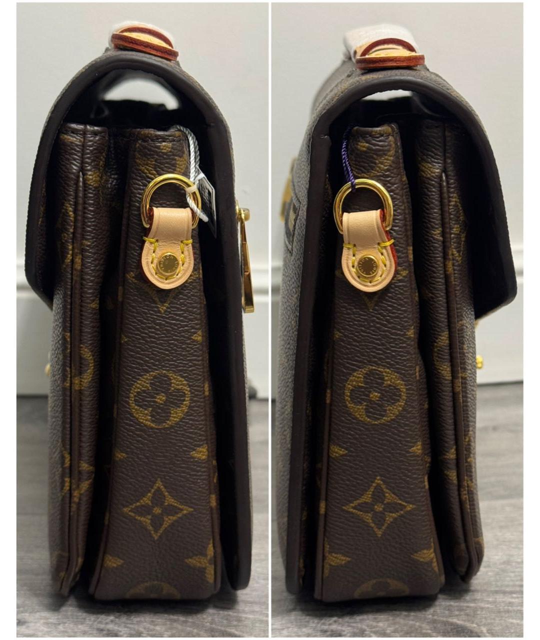 LOUIS VUITTON Коричневая сумка через плечо, фото 3