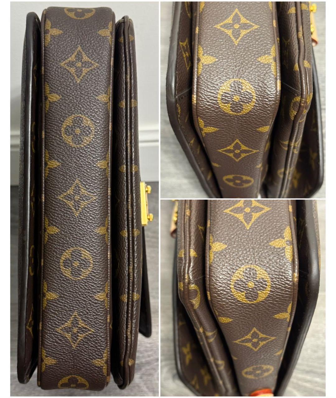 LOUIS VUITTON Коричневая сумка через плечо, фото 5