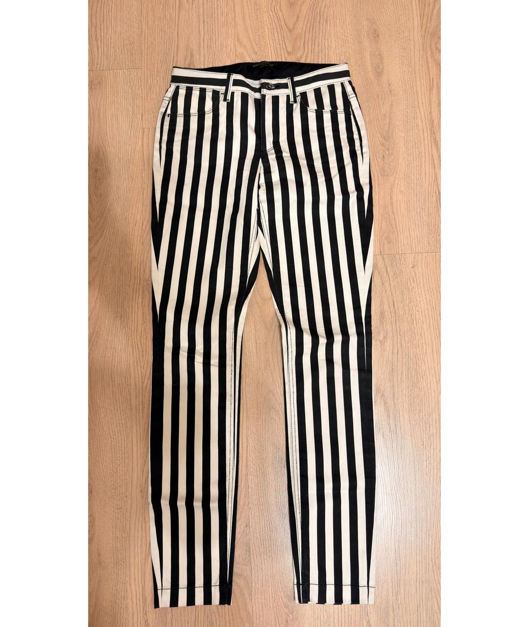 DOLCE&GABBANA Мульти хлопковые джинсы слим, фото 7