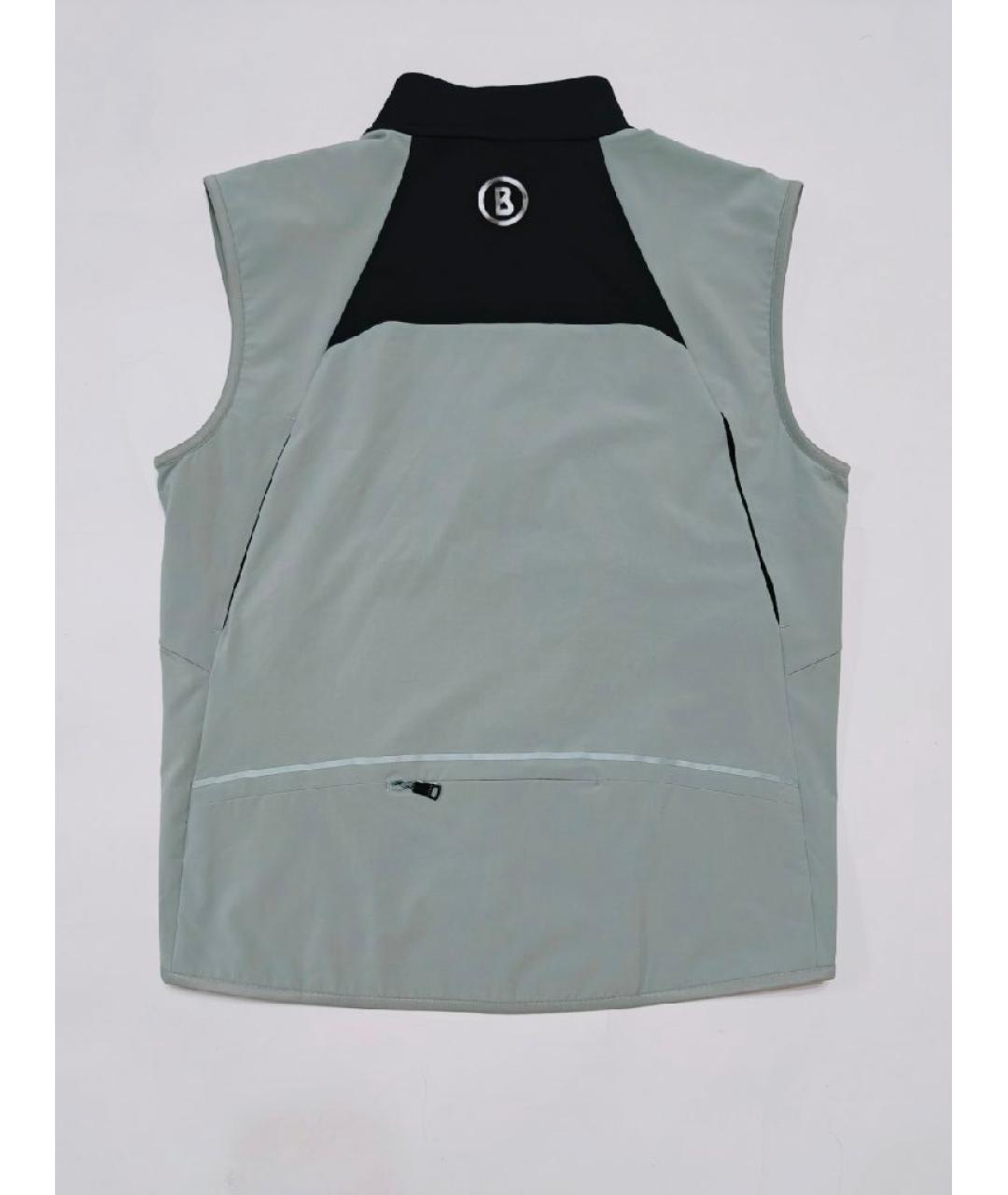 BOGNER Бирюзовый полиэстеровый жилет, фото 2