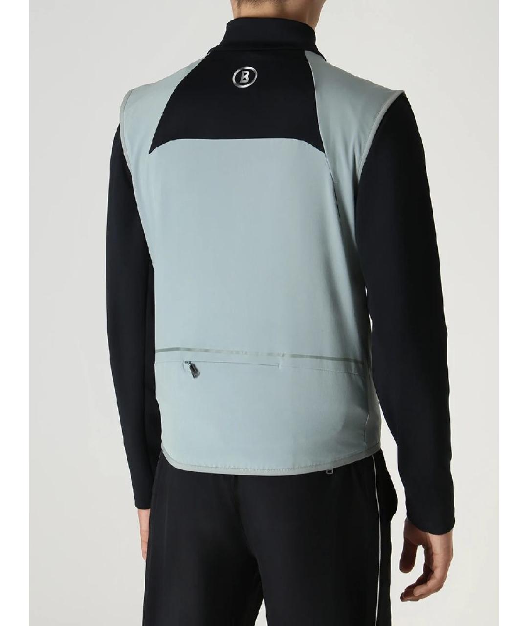 BOGNER Бирюзовый полиэстеровый жилет, фото 7