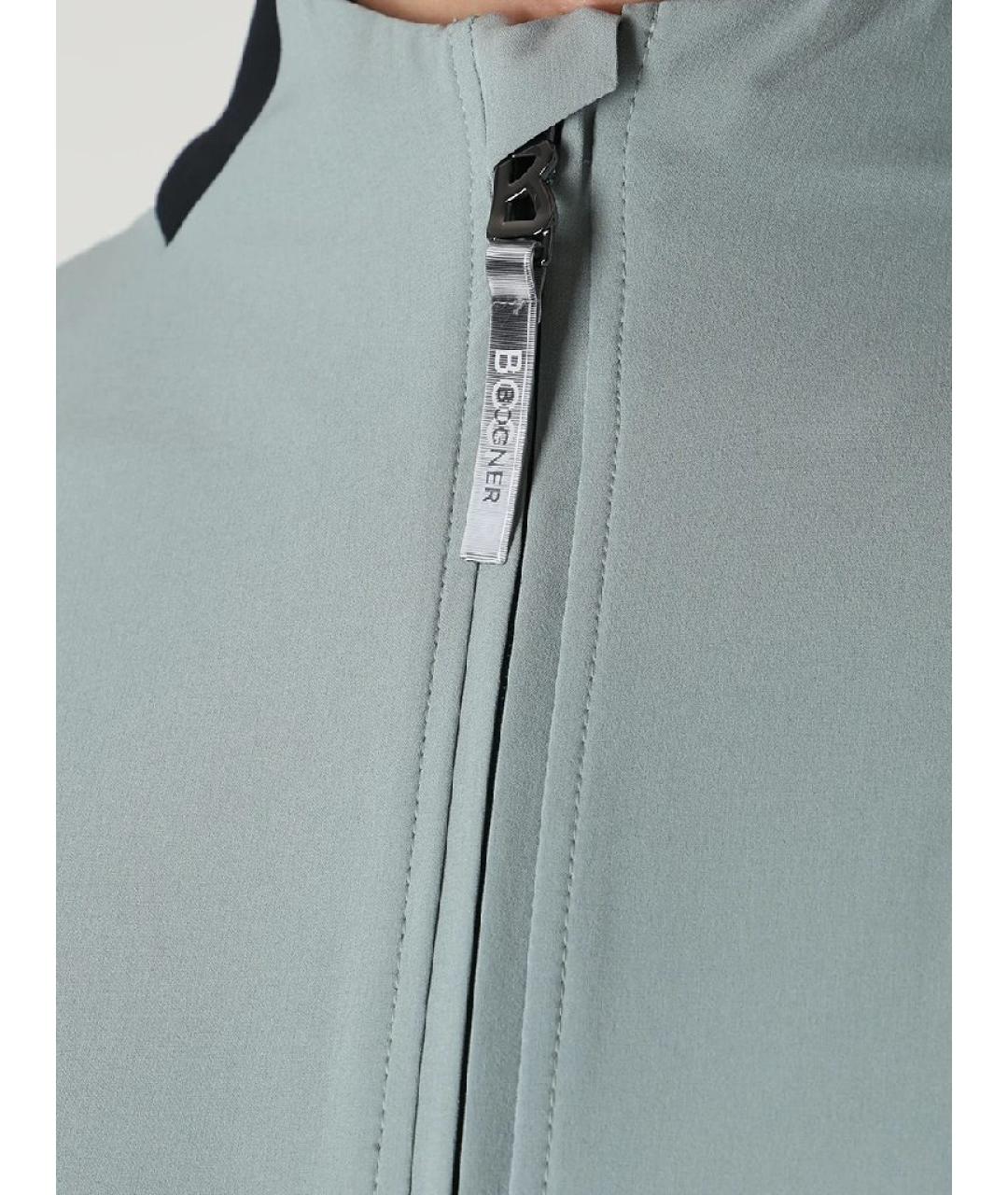 BOGNER Бирюзовый полиэстеровый жилет, фото 3