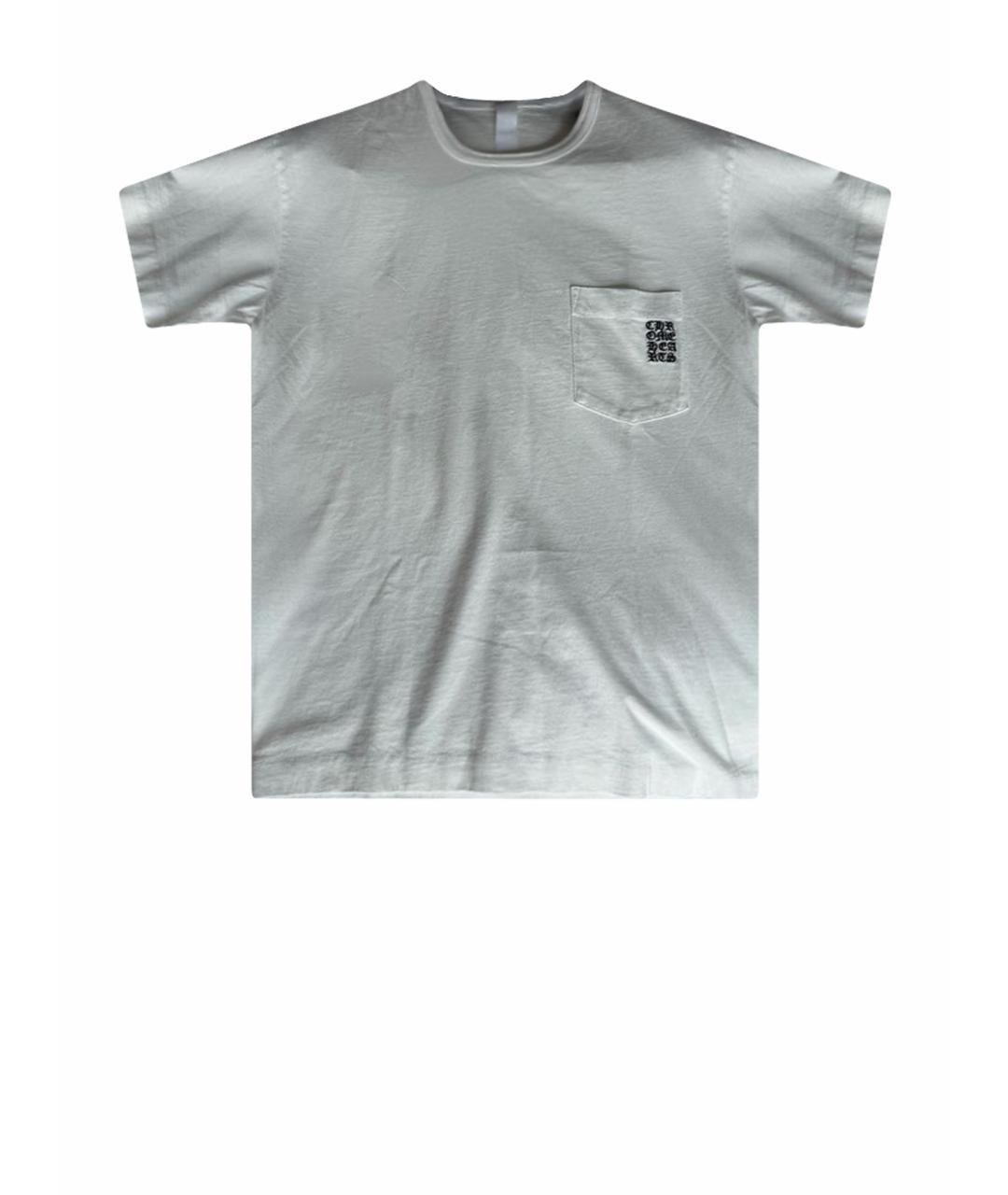 CHROME HEARTS Белая хлопковая футболка, фото 1