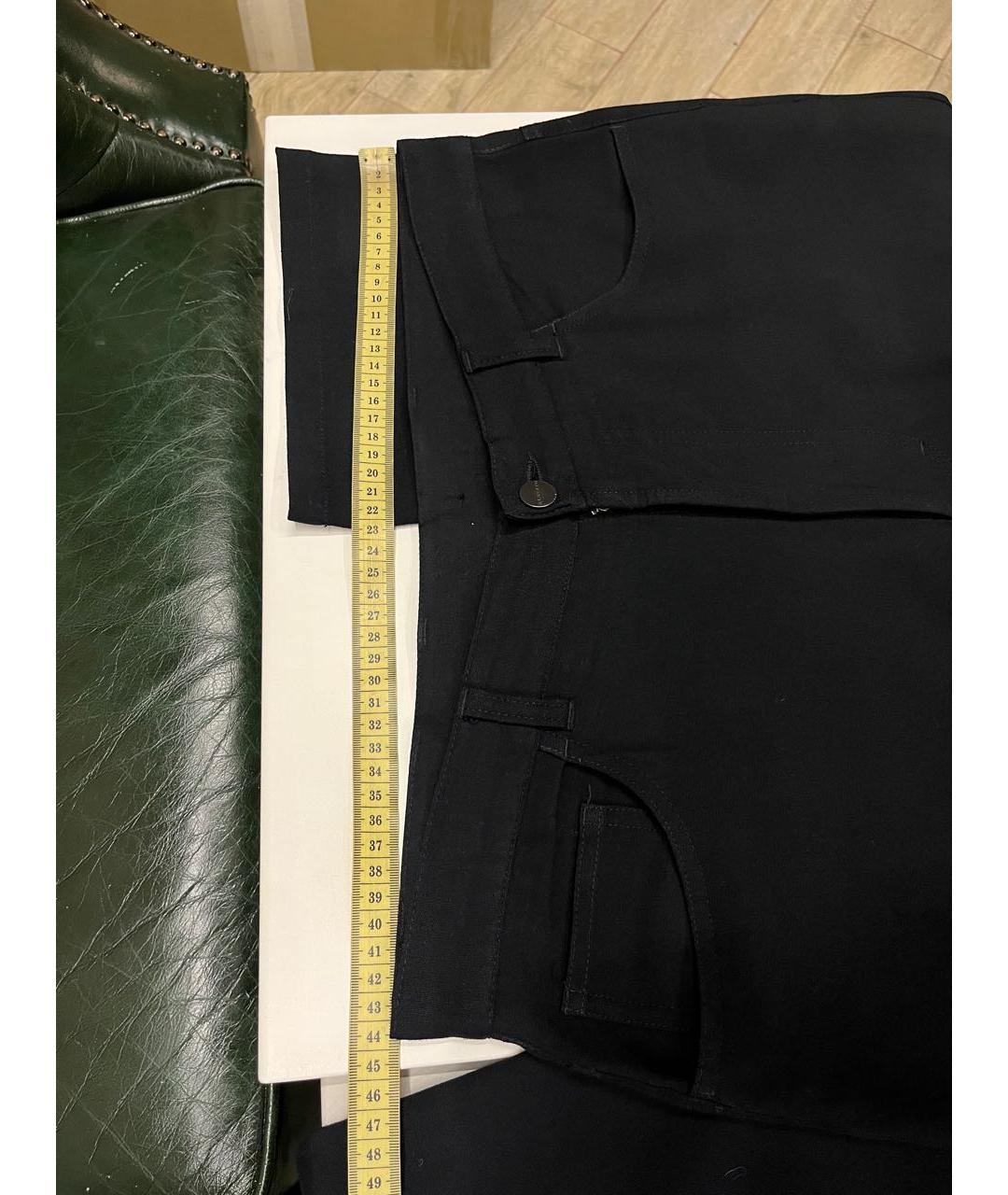 ALBERTO BIANI Черные полиэстеровые повседневные брюки, фото 6