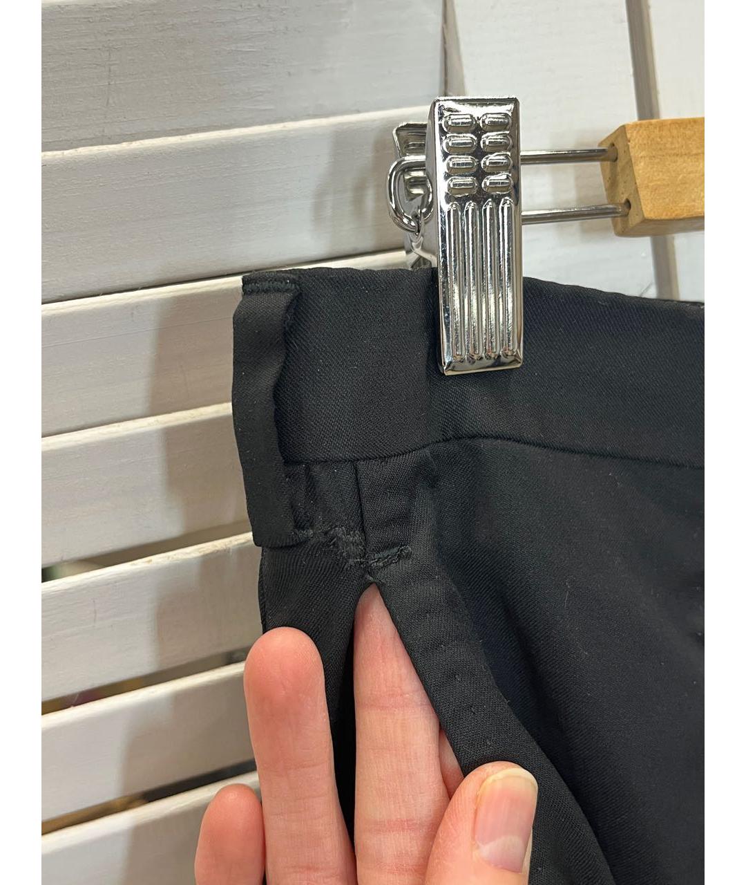 BRIONI Черные шерстяные классические брюки, фото 8