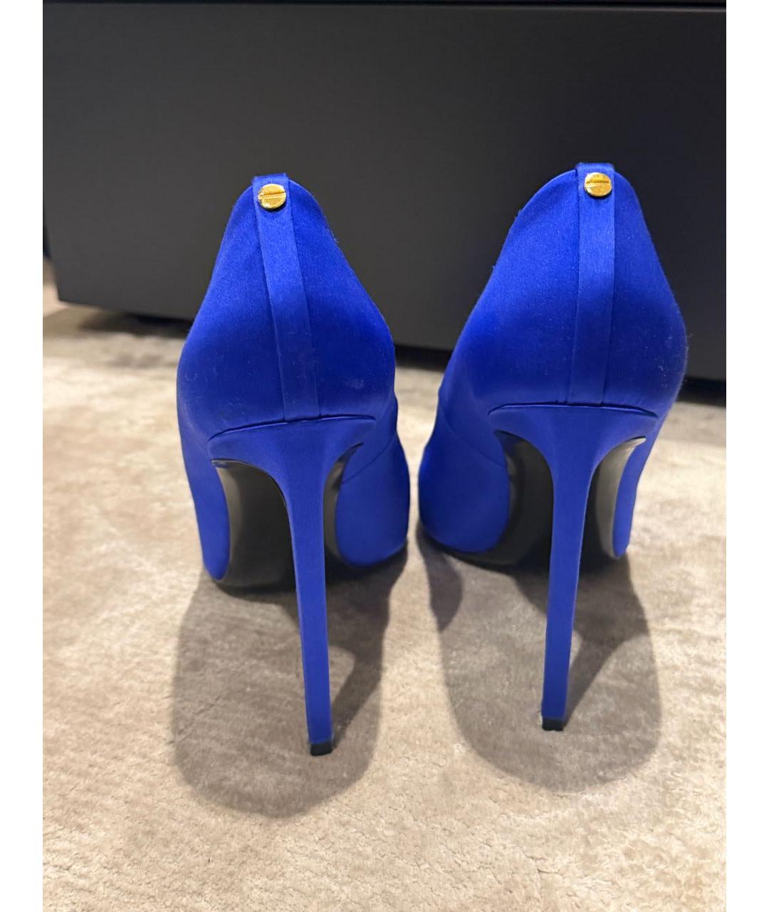 TOM FORD Темно-синие туфли, фото 4