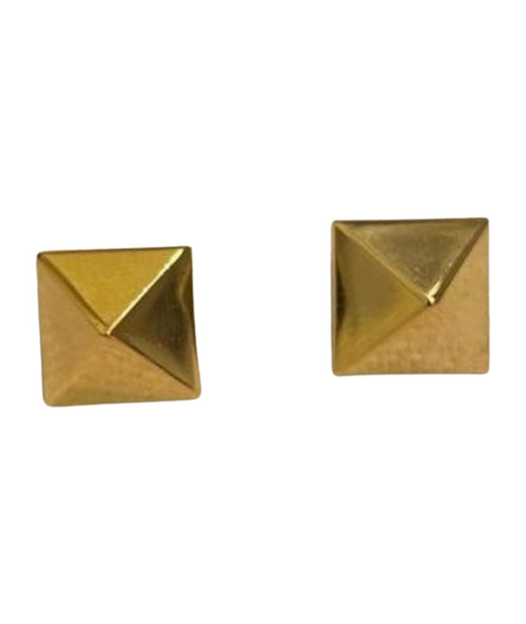 VALENTINO Золотые металлические серьги, фото 1