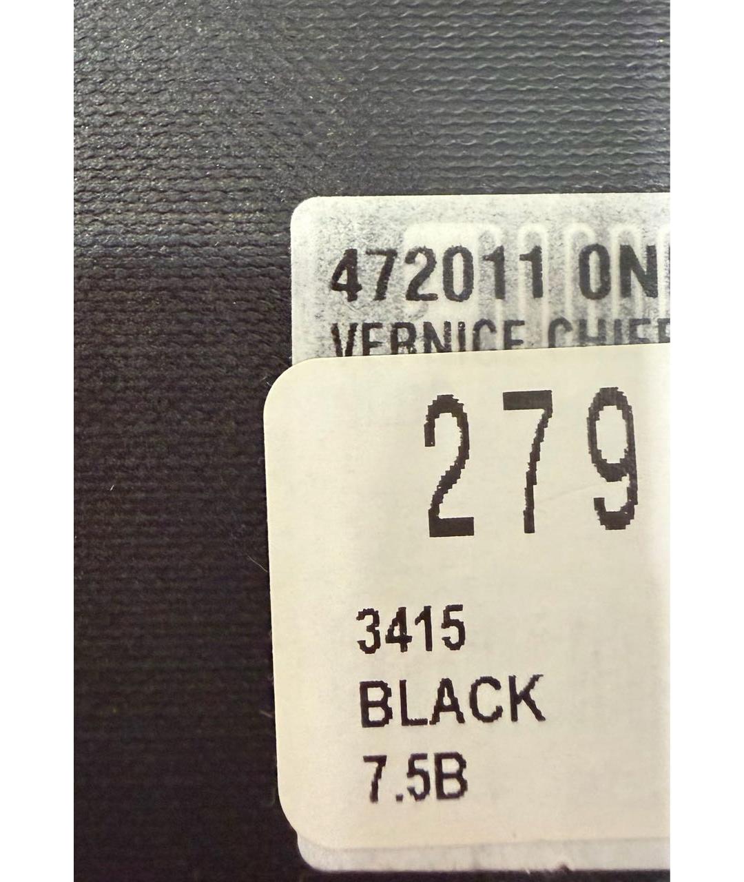 SAINT LAURENT Черные туфли из лакированной кожи, фото 7