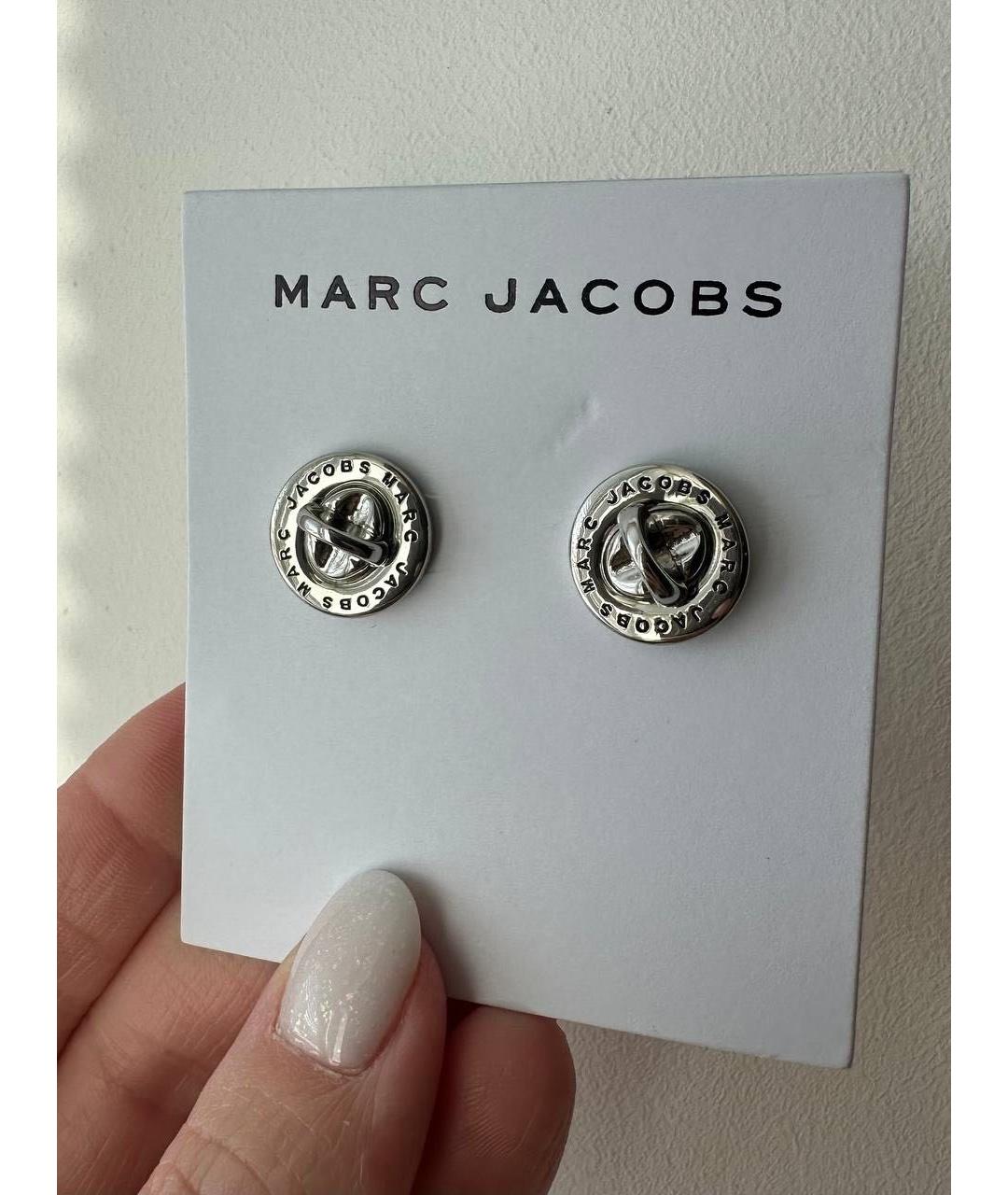 MARC JACOBS Серебряные металлические серьги, фото 6