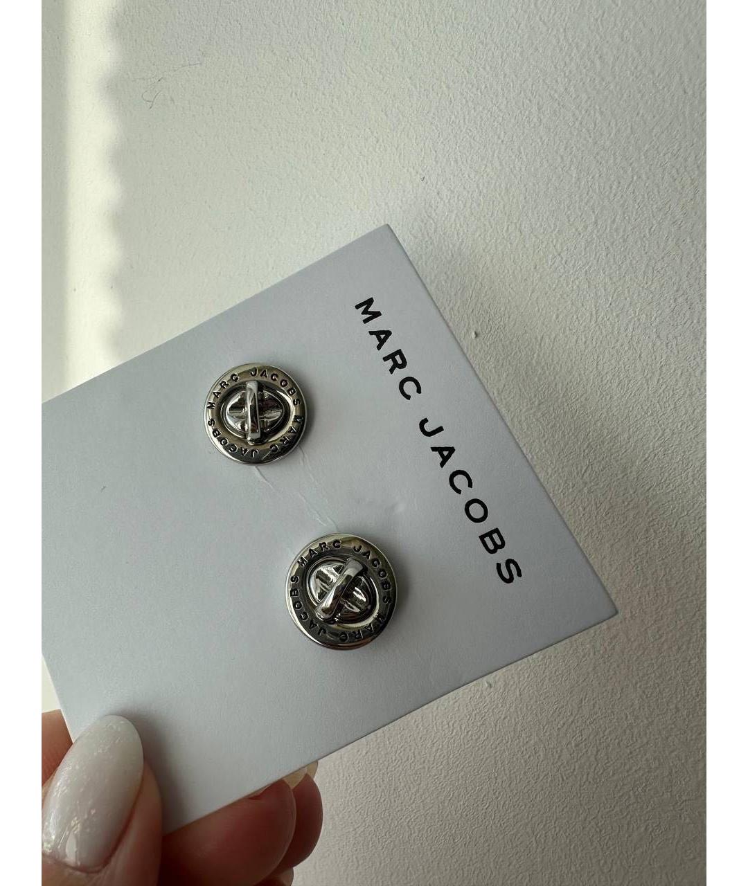 MARC JACOBS Серебряные металлические серьги, фото 3