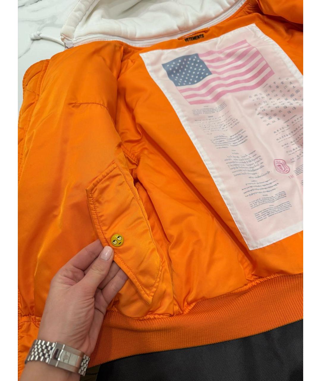 VETEMENTS Хаки куртка, фото 5