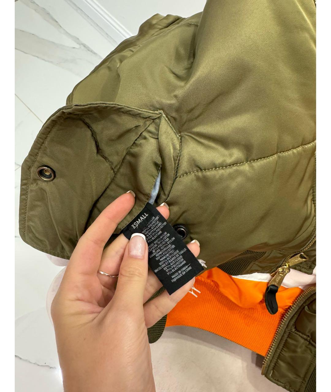 VETEMENTS Хаки куртка, фото 7