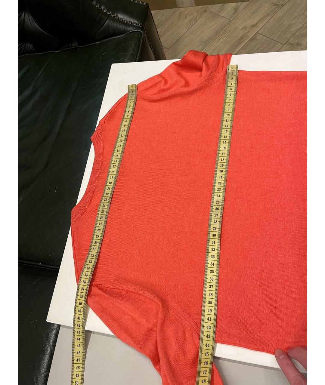 STELLA MCCARTNEY Коралловый шерстяной джемпер / свитер, фото 3