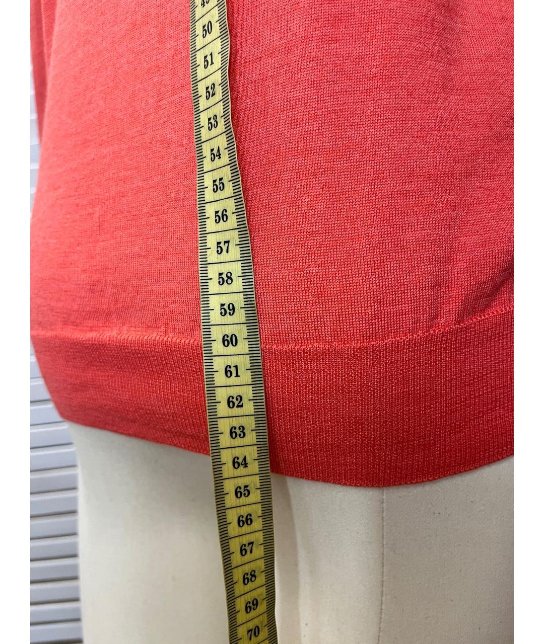 STELLA MCCARTNEY Коралловый шерстяной джемпер / свитер, фото 6