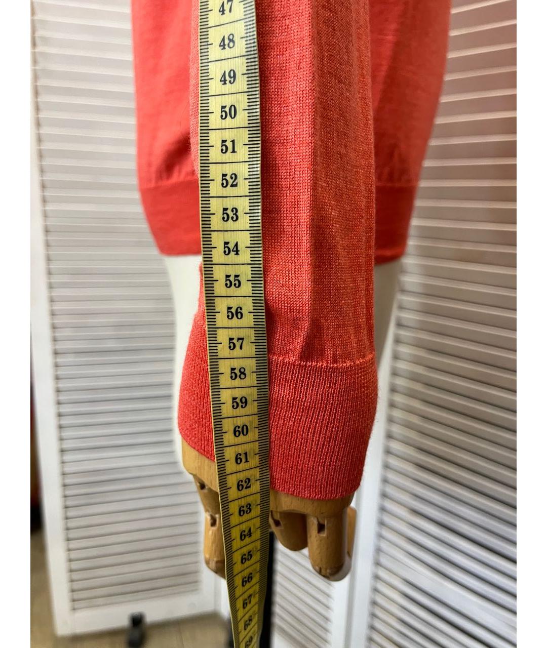 STELLA MCCARTNEY Коралловый шерстяной джемпер / свитер, фото 5