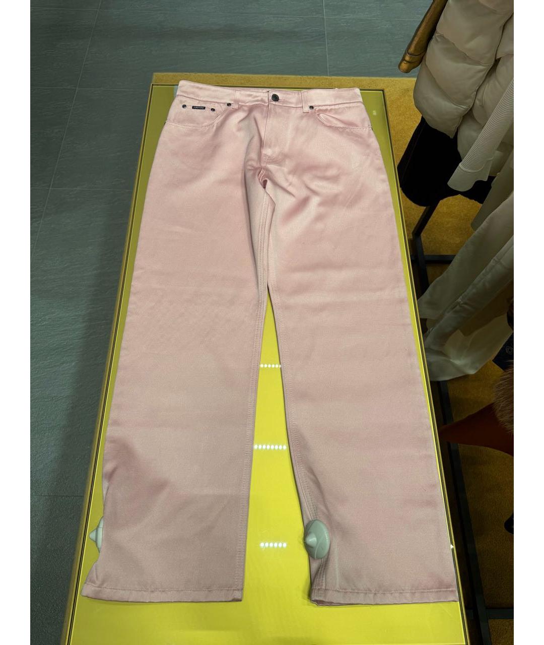 TOM FORD Розовые шелковые брюки широкие, фото 9