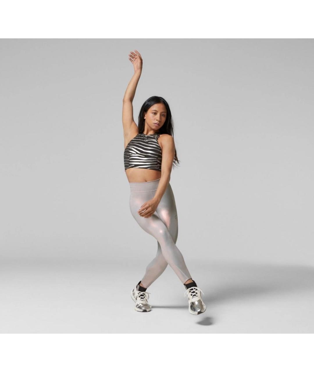 ADIDAS BY STELLA MCCARTNEY Мульти полиэстеровые спортивные брюки и шорты, фото 3