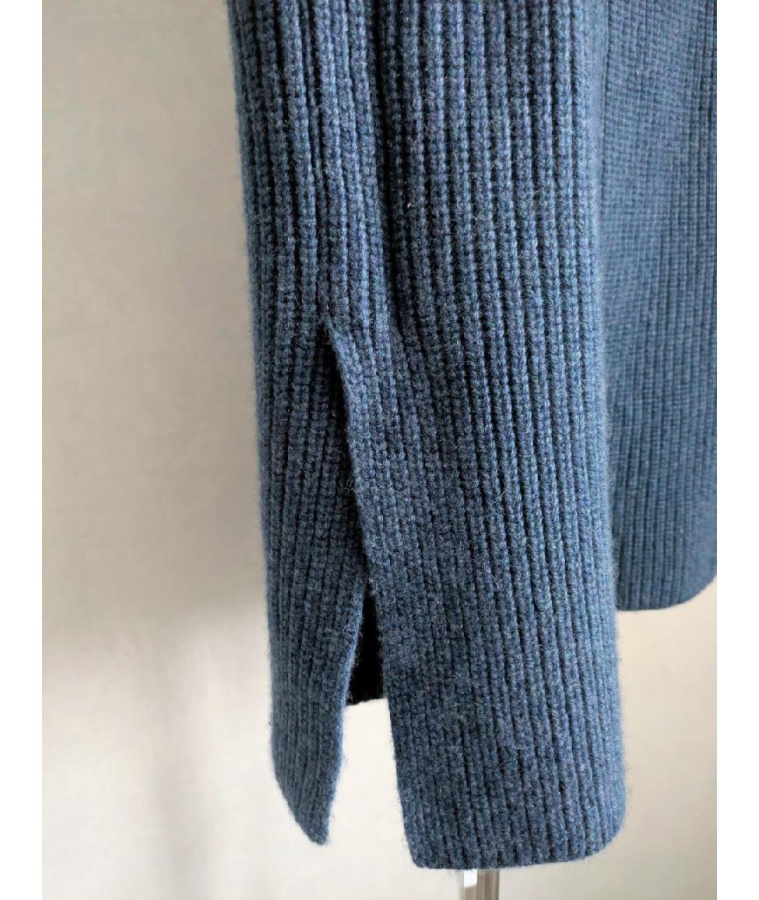 LORO PIANA Синяя кашемировая жилетка, фото 4