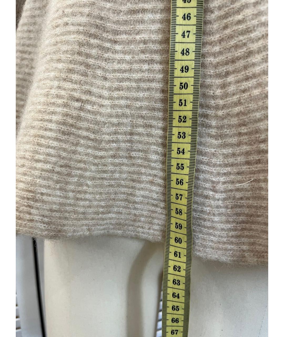 COS Бежевый шерстяной джемпер / свитер, фото 6