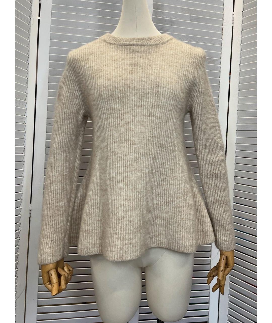 COS Бежевый шерстяной джемпер / свитер, фото 9