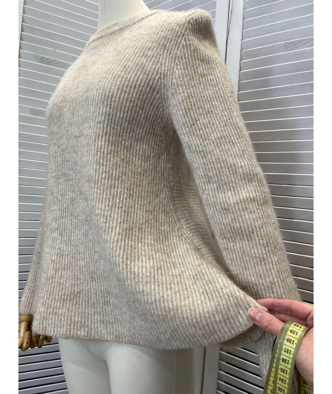 COS Бежевый шерстяной джемпер / свитер, фото 8