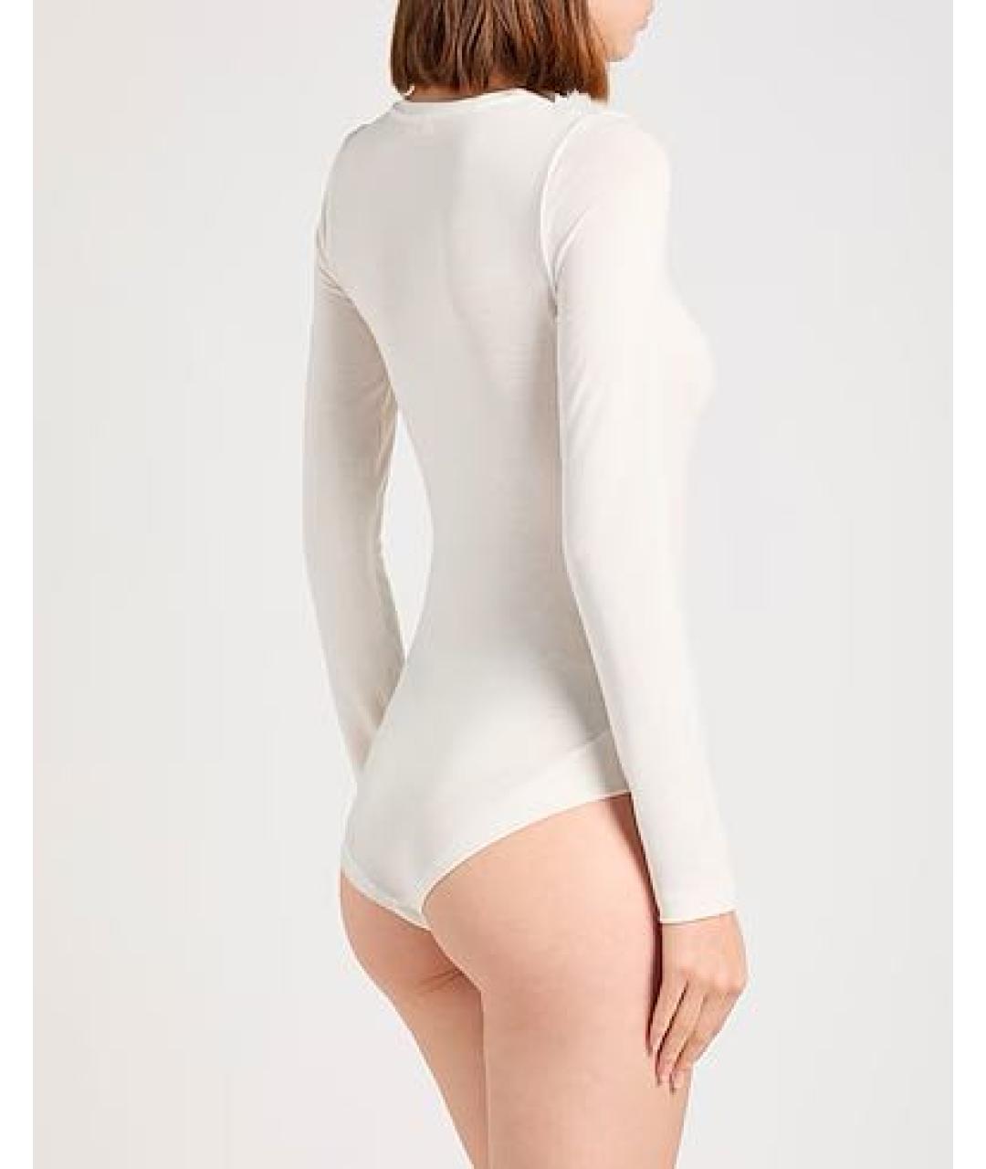 EMPORIO ARMANI Белое вискозное боди, фото 2