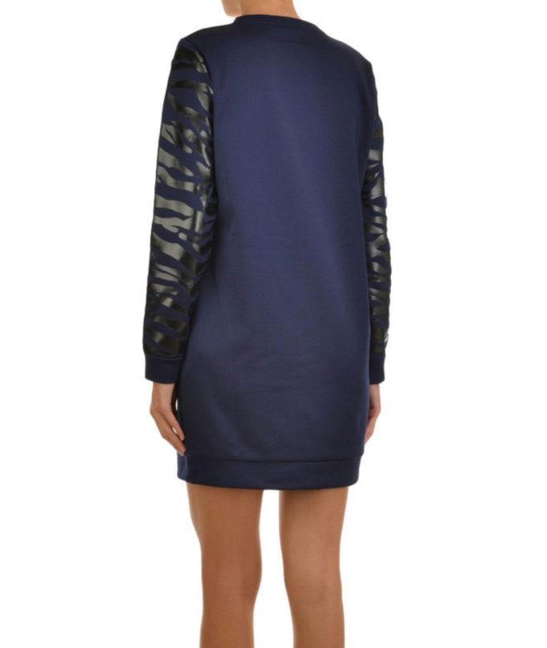 KENZO Темно-синее полиамидовое повседневное платье, фото 3