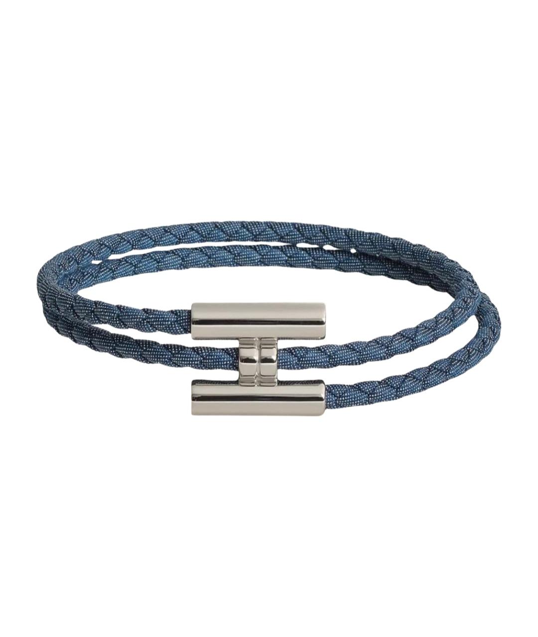 HERMES Синий браслет, фото 1