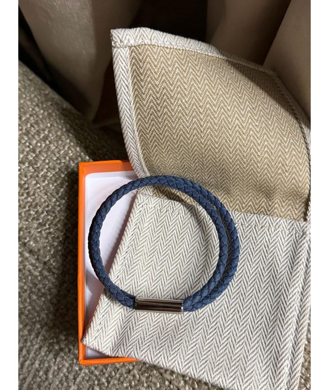 HERMES Синий браслет, фото 4