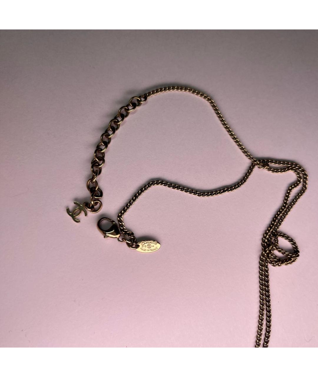 CHANEL Серебряная металлическая подвеска, фото 4