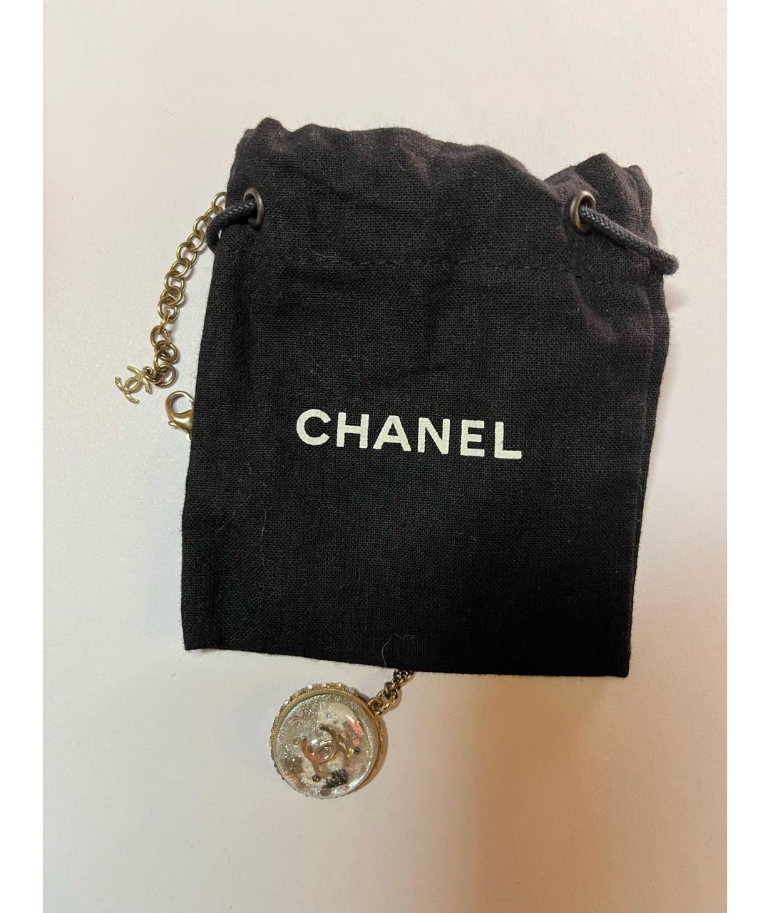 CHANEL Серебряная металлическая подвеска, фото 5