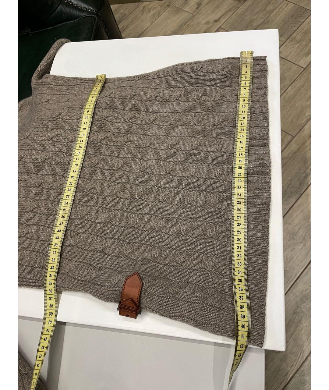 RALPH LAUREN Бежевый кашемировый джемпер / свитер, фото 2