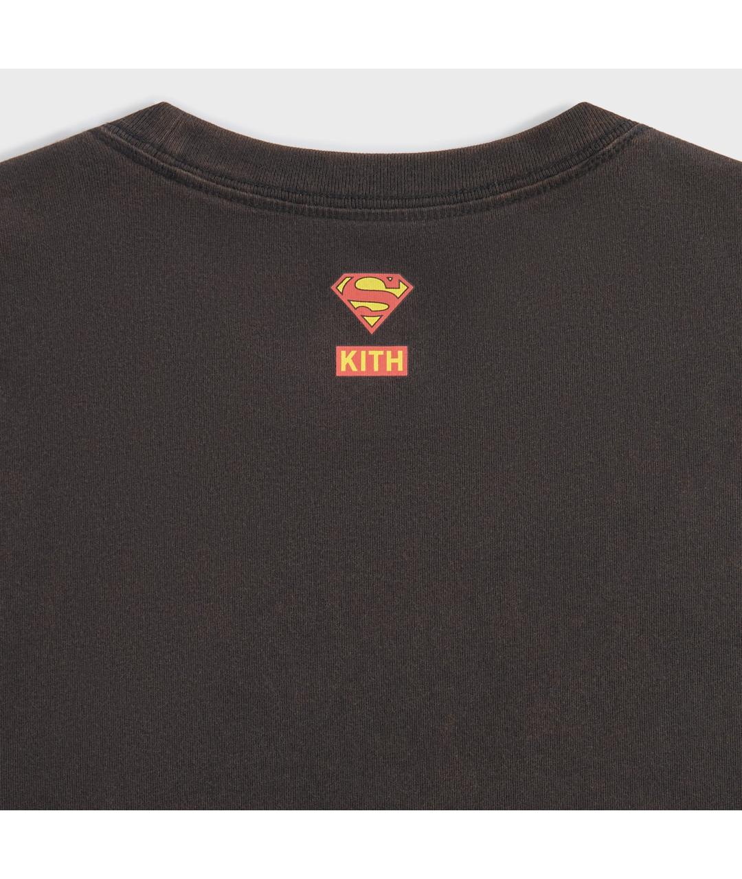 KITH Коричневая хлопковая футболка, фото 5