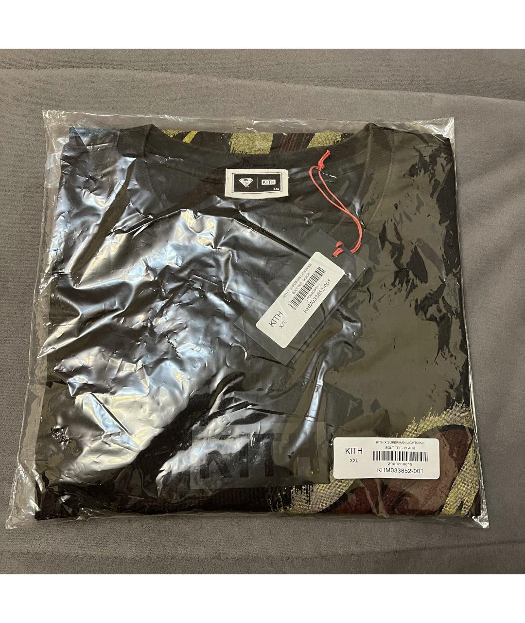 KITH Коричневая хлопковая футболка, фото 7