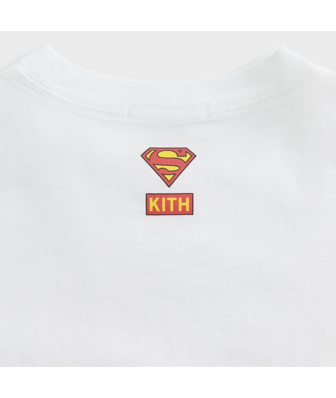 KITH Белая хлопковая футболка, фото 4