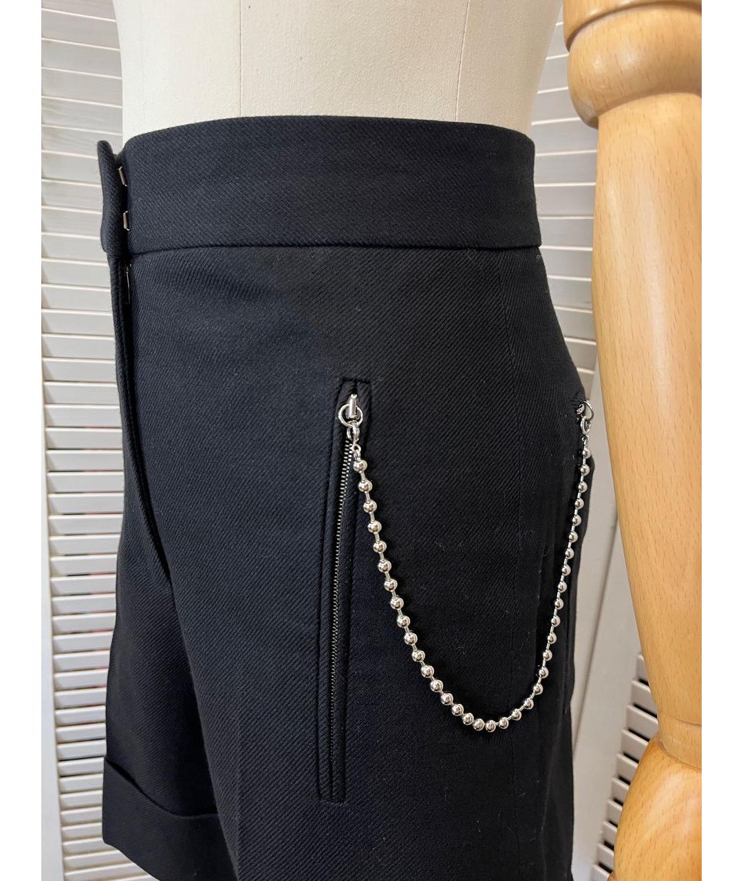 ALEXANDER WANG Черные шерстяные шорты, фото 2