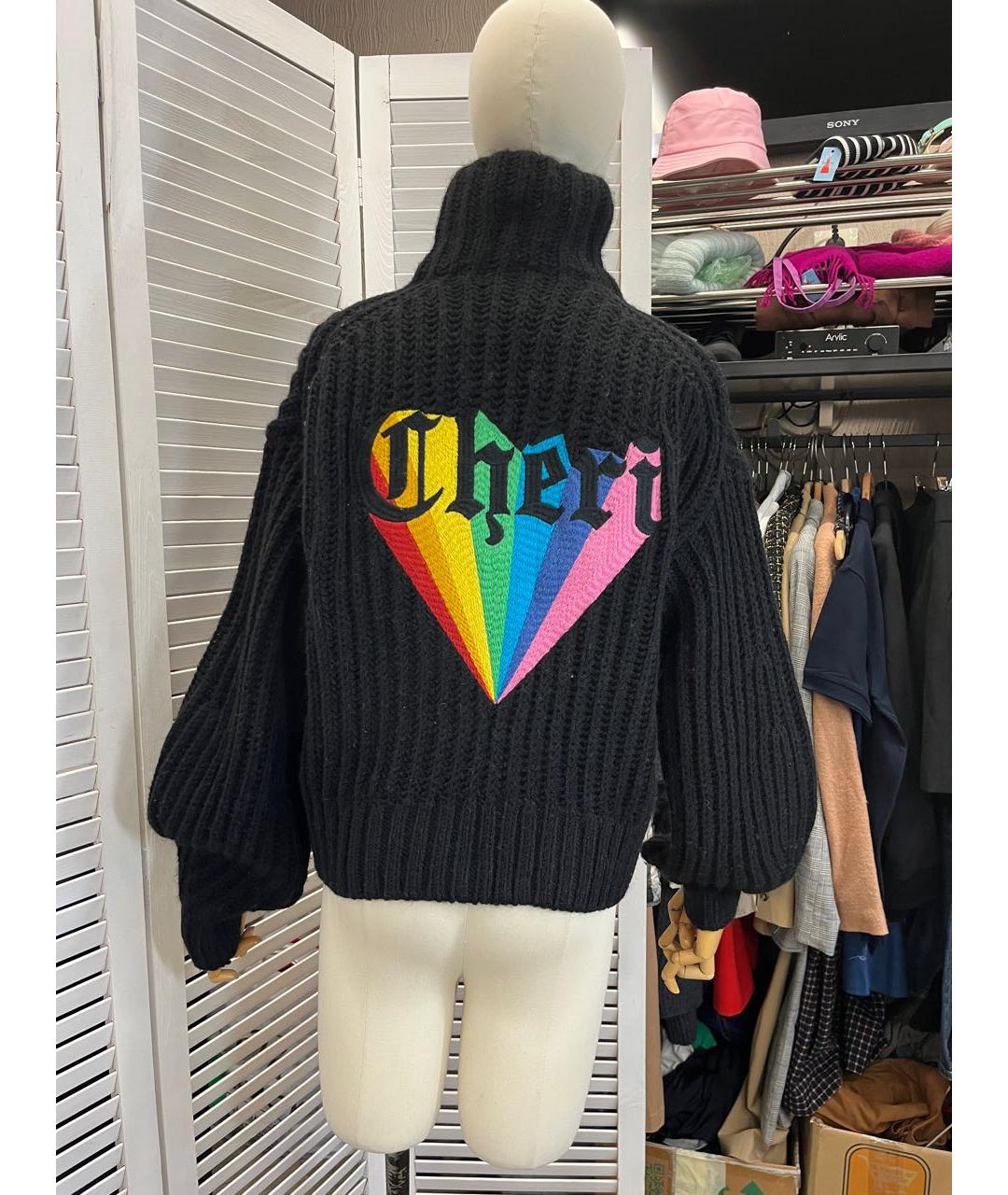 ZADIG & VOLTAIRE Черный шерстяной кардиган, фото 7