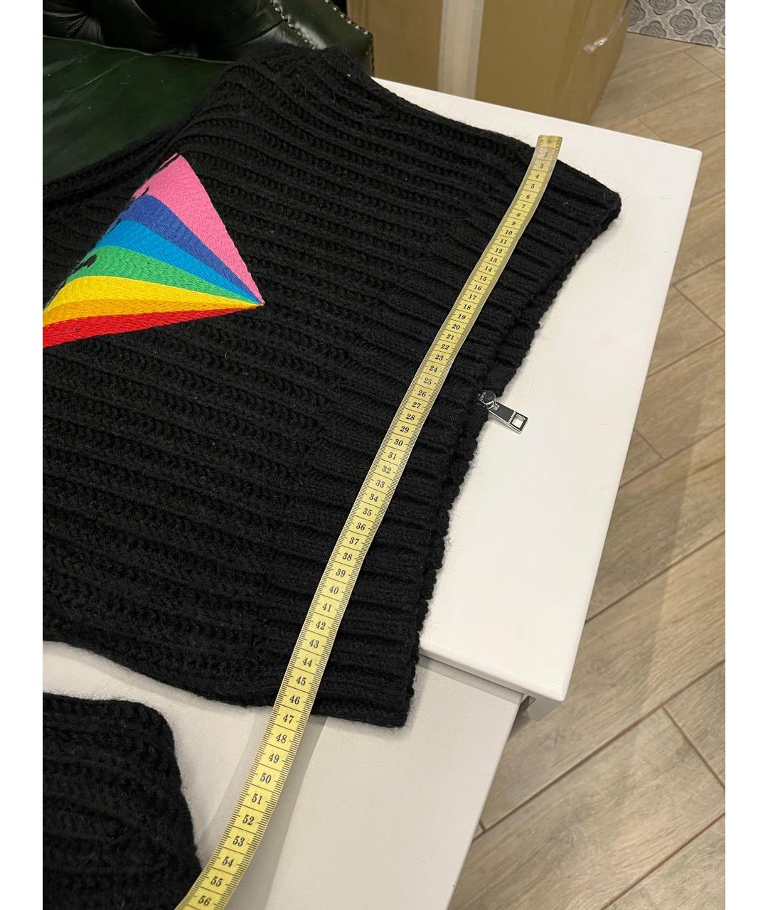 ZADIG & VOLTAIRE Черный шерстяной кардиган, фото 2